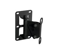 Supporto a Parete Nero OMNITRONIC per Casse ODP-208 - Angolo Regolabile e Resist