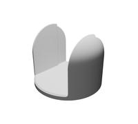 Supporto a Parete per Asciugacapelli Braun Satin Hair 7 ST710 Stampato 3D