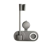 Supporto a parete per asciugacapelli - Supporto con la - Rack per Asciugacapelli a Mani Libere - Adatto per l'Utilizzo dentro Bagno, Camera da, Parete, Salone, Casa, Hotel e Dormitorio