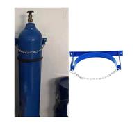 Supporto a Parete per Bombole Gas (1-9) - Portabombole in Acciaio Anticorrosione per Risparmiare Spazio in Garage/Officina, Ideale per Ossigeno, Propano e Argon