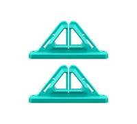 Supporto a parete per canne da pesca Espositore in Silicone 2 Pezzi | Supporto a muro doppio portacanne Per Garage Soggiorno Cortile Papà Marito E Appassionati