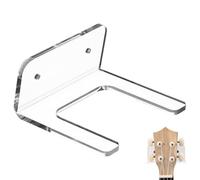 Supporto a Parete per Chitarra Classica in Acrilico Trasparente | Viti e Tasselli, Design Semplice per Casa ed Esposizione, per Mercanti e Insegnanti