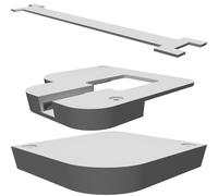 Supporto a Parete per MacBook Pro con Hub USB-C - Adattatore Satechi