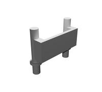 Supporto a Parete per Multimetro Digitale Uni-T UT139C - Rack Stampato