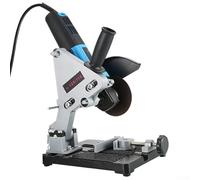 Supporto a parete per smerigliatrice angolare a 2 fessure per stoccaggio verticale e organizzazione - Rack in acciaio al carbonio resistente compatibile con smerigliatrici, lucidatrici, taglio