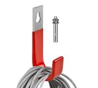 Supporto a parete per supporto per tubo flessibile, ganci per tubo flessibile per esterno | Supporto per da giardino,Robusti e resistenti, antiruggine, ganci per esterno, prolunghe, 'ac