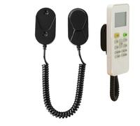 Supporto a parete per telecomando - Organizer TV con cavo retrattile | Supporto magnetico anti-smarrimento | Portaoggetti da parete per soggiorno, camera da, accessorio per la casa