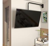 Supporto a parete per TV LCD, montaggio laterale girevole, monitor per pubblicità, adatto a schermi LED di bar, banconi, appartamenti e negozi