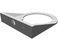 Supporto a Parete per UniFi Access Point U6 LR - Staffa AP Stampata 3D