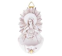 Supporto a parete Resine Acqua Sacra Font Key Box Arte Religiosa Ornamento Appeso Per Decorazioni Per La Casa E Organizzatori Di Archiviazione Chiave