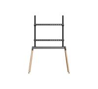 Supporto a Pavimento - GEMBIRD - GMB-Audio - Nero/Legno - Altezza Regolabile - 55'' a 86''