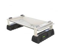 Supporto a pavimento INFINITY 1250x500 mm con bacinella condensa Blue River e ba