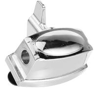 Supporto a Pavimento per Tamburo, Staffa Regolabile 7x5x3,3cm | Lega Argento, Riduce Oscillazioni, Manutenzione Semplice, per Prestazioni, Studio, Cassa e Tamburo