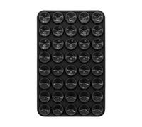 Supporto a per telefono, 6,4 x 10 x 0,5 cm, supporto biadesivo in silicone, set da 40 pezzi per smartphone, design a pressatura a caldo, uso generale, tenuta sicura