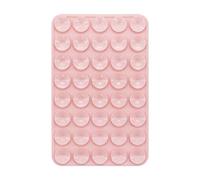 Supporto a per telefono, 6,4 x 10 x 0,5 cm, supporto biadesivo in silicone, set da 40 pezzi per smartphone, design a pressatura a caldo, uso generale, tenuta sicura