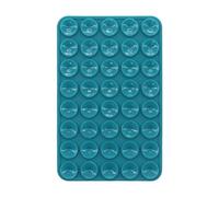 Supporto a per telefono, 6,4 x 10 x 0,5 cm, supporto biadesivo in silicone, set da 40 pezzi per smartphone, design a pressatura a caldo, uso generale, tenuta sicura