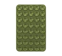 Supporto a per telefono, 6,4 x 10 x 0,5 cm, supporto biadesivo in silicone, set da 40 pezzi per smartphone, design a pressatura a caldo, uso generale, tenuta sicura