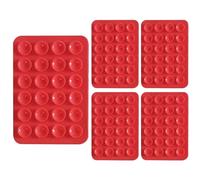 Supporto a per telefono - Confezione di silicone - Design antiscivolo con presa sicura, cuscinetti resistenti, punti di fissaggio flessibili, supporto leggero portatile, compatibile con