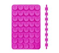 Supporto a per telefono - quadrato in silicone | -ort Pho-ne biadesivo a 80 grani, manico polpo, su-pport portatile antiscivolo | accessorio mobile smartphone Po-ur L'utente