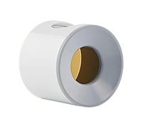Supporto a pettine da parete, comodo per spazzola per capelli, cuscino d'aria, colore bianco