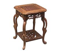 Supporto a Piedistallo Vaso da fiori in legno Espositore Vaso Decorazione for piante in vaso Strana base for teiera in pietra Balcone Soggiorno Serbatoio for pesci Base per Esposizione Piante(B)