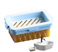 Supporto a rete a bolle di sapone, a bolle di sapone | 6.1x3.74x0.79 pollici di sapone che crea una rete a rete | Stoccaggio del bagno senza scivolare per amici, genitori, studiano