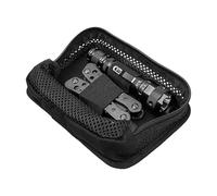 Supporto a rete interna, tasca per inserto modulare - Gancio e fibbia del pannello di inserimento della borsa utility - Porta strumento con cerniera Mesh e archiviazione portatile per il campeggio d