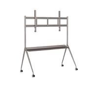Supporto a rotelle per schermo interattivo da 75" a 86" grigio