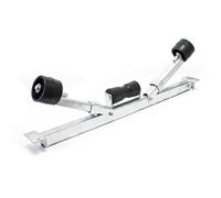 Wiltec Supporto a rulli per imbarcazioni 111cm Max 800kg Varo alaggio Barche 80-124cm