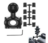 Supporto a sfera, adattatore per testa moto, base per action camera, di supporto impermeabile e antiscivolo, per attrezzatura da equitazione, casco, ciclismo, video, cruscotto, dispositivo di