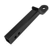 Supporto a Sfera per Gancio di Traino, KIMISS Supporto a Sfera per Rimorchio in Acciaio Forgiato Lungo 430 Mm Supporto a Sfera di Estensione 6000 Libbre per Ricevitore 2