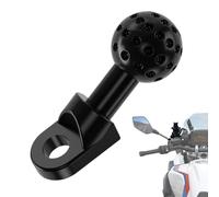 Supporto a Sfera Rotazione a 360 Gradi | Adattatore base a sfera per specchietto retrovisore Action Camera per moto, bici, scooter, uomo e donna