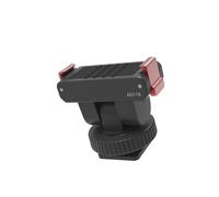 Supporto a sgancio rapido per fotocamere Action 6/5Pro/4/3 Cold Shoe 1/4 Foro per vite treppiede Full 180 Gradi Tilt Mount