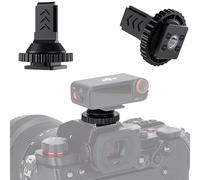 Supporto a slitta fredda per DJI Mic 2 con filettatura da 1/4" 20, adattatore per fotocamera per ricevitore microfonico wireless DJI Mic 2, adattatore a slitta fredda compatibile con fotocamera DSLR