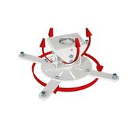 Supporto a soffitto per proiettore B-Tech BT899XL/W 25 kg Bianco 360°
