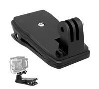 Supporto a spalla girevole a 360° per GoPro Hero 13/12/11/10/9/8/7/6/Mini, compatibile con Insta360 X4 X3, DJI OSMO Action 4/3, supporto a morsetto a sgancio rapido, accessorio Action Camera