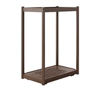Supporto a torre for PC a 2 livelli, supporto for CPU mobile con ruote girevoli invisibili, supporto da pavimento for custodia for PC in legno adatto alla maggior parte delle custodie for PC ( Color :