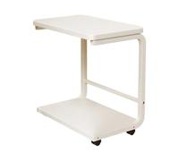 Supporto a torre per computer a 2 livelli, supporto per CPU con ruote di bloccaggio a 360°, struttura in metallo e ripiani in legno, carico massimo 150 kg, per gaming, casa e ufficio