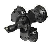 Supporto a Tripla Ventosa con Perno maschio 1/4″-20 Ram Mount RAP-B-365-224-237U