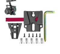 Supporto a V per fotocamera - Piastra per batteria a rilascio rapido, adattatore video a V piastra batteria per esterni, fotografia di viaggio, streaming live, registrazione di vlogging, aggiunta di