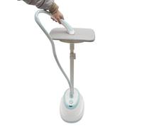 Supporto a vapore per vestiti, supporto per piastra a vapore, supporto per vestiti, dimensioni con asse da stiro verticale, serbatoio dell'acqua da 1,6 l, compatto appendiabiti, 1800 Watt