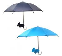 Supporto a ventosa 2 pezzi, ombrello per telefono per parasole, supporto per ombrello per cellulare da esterno Mini parasole antiriflesso Si