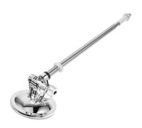 Supporto a Ventosa per Asta Portabandiera Auto, Acciaio Inox Argento | Base a Ventosa, Montaggio Rapido e Presa Salda della Bandiera, Uso Auto e Esterno, Finitura Argento