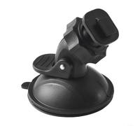 Supporto a ventosa per cruscotto auto, girevole a 360 gradi, per parabrezza, cruscotto, registratore GPS DVR, staffa in ABS nero