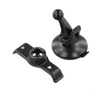Supporto a ventosa per Garmin Nuvi 2515 2545 2500 2555LMT, da auto | Supporto per navigatore, in plastica, staffa di montaggio per parabrezza, nero, ricambio per auto per accessori GPS