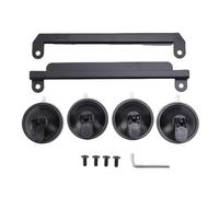 Supporto a ventosa per mini antenna parabolica Kit di montaggio per finestrino per tetto apribile per auto ad alta stabilità con staffe in acciaio legato e 4 potenti ventose per