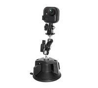 Supporto a ventosa per veicoli per Insta360 Go Ultra Supporto regolabile per finestrini e parabrezza di automobili Accessorio per staffa con sgancio rapido per fotocamera