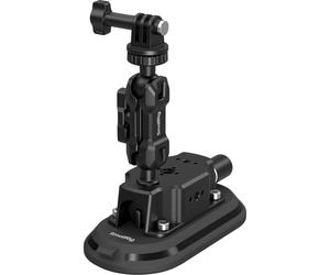 Supporto a ventosa SmallRig 5842 da 3 x 6" per action camera da auto.