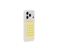 Supporto a Ventose Doppia Faccia per Smartphone Universale BigBen Giallo