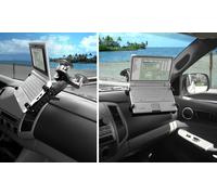 SUPPORTO A VETRO TRIPLA VENTOSA NOTEBOOK PORTATILI DA 10 a 17" RAP-365-234-3U